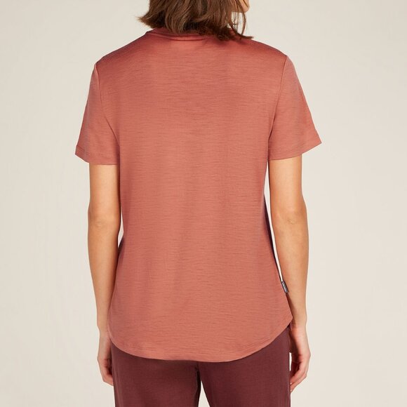 NWT 100% Merino Wool Icebreaker 150 Tech Lite Short Sleeve Relaxed T-Shirt - M - Picture 2 of 4